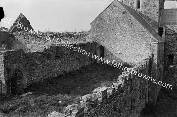 KILCOOLEY ABBEY DORMITORY FROM GUEST HOUSE